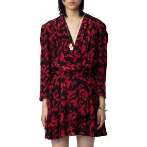 Zadig & Voltaire Rogers Soft Ikat Mini Dress - Size S